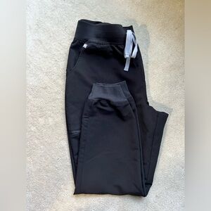 Black High Waisted Joggers